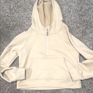 Scuba Pullover Hoodie Tan size Medium